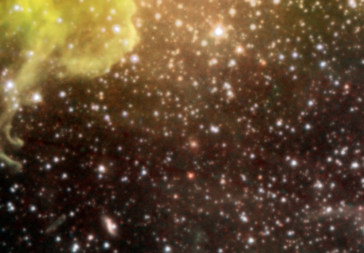 Tavla i akrylglas Green Nebula - Dazzling Stars in Outer Space 146441 additionalImage 5