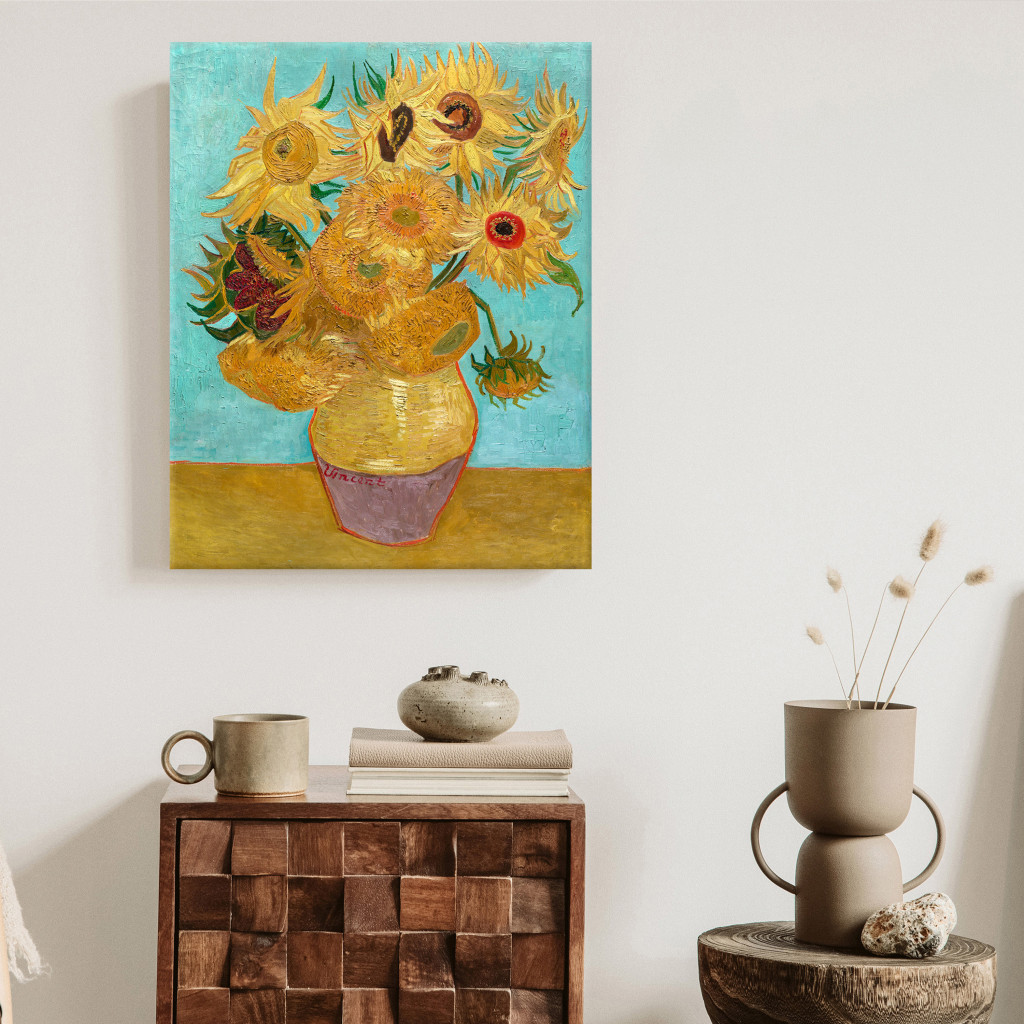 Reprodução De Arte Sunflowers II