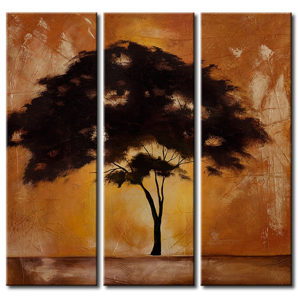 Schilderij  Bomen: Boom Van Rust