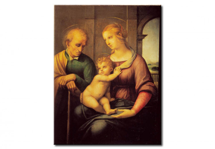 Kunstdruck Die Heilige Familie mit dem bartlosen Joseph 51141