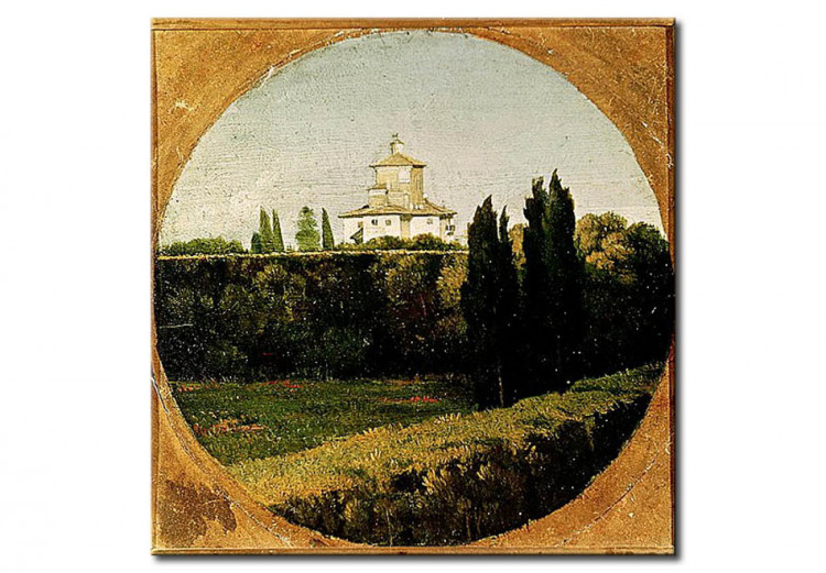Cópia do quadro famoso View of the Villa Medici, Rome 51841