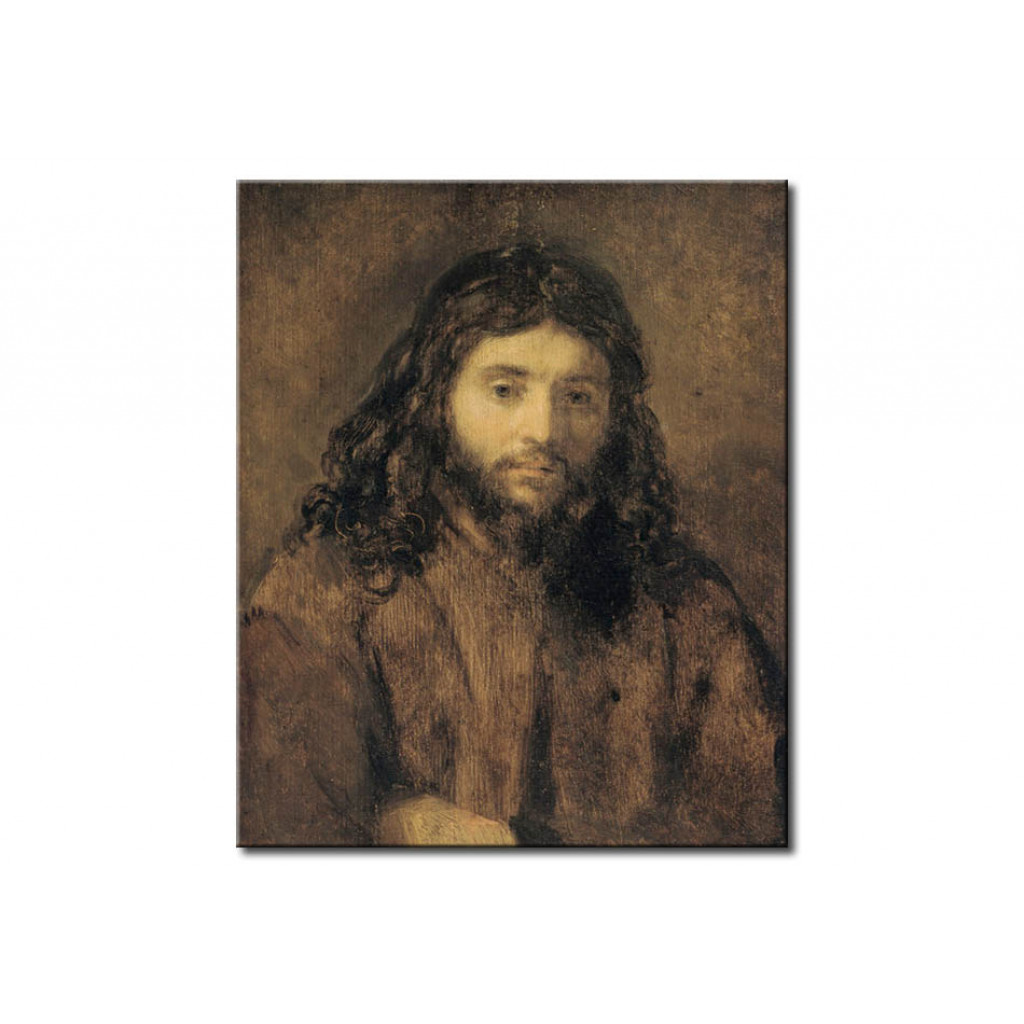 Schilderij  Rembrandt: Head Of Christ