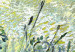 Reproduction sur toile Vert Champ de blé avec Cypresse 52241 additionalThumb 2