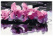 Cuadro para pintar por números Orquídea púrpura 107151 additionalThumb 5
