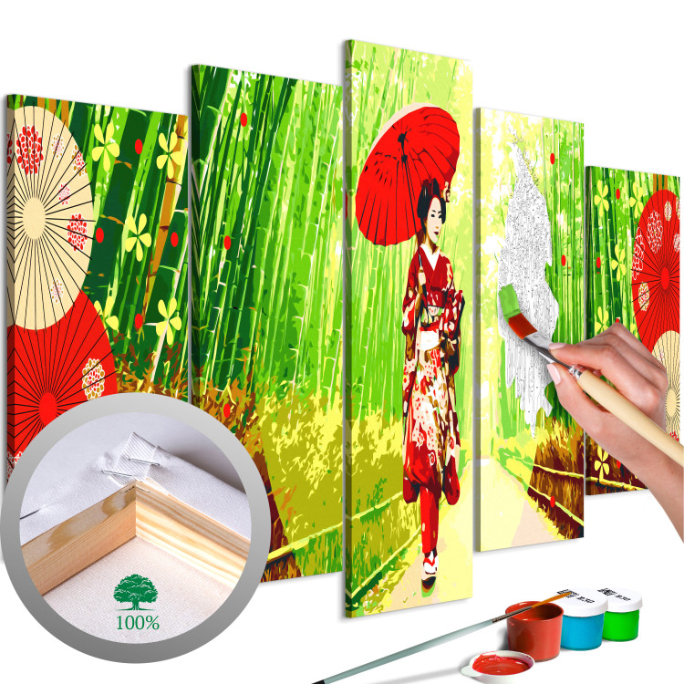 Paint by Number Kit Bamboogeisha 113951
