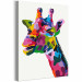 Cuadro para pintar con números Colourful Giraffe 117451 additionalThumb 5