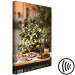Canvas Italian meal - still life photo with plants in the background 135851 additionalThumb 6