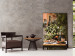 Canvas Italian meal - still life photo with plants in the background 135851 additionalThumb 3