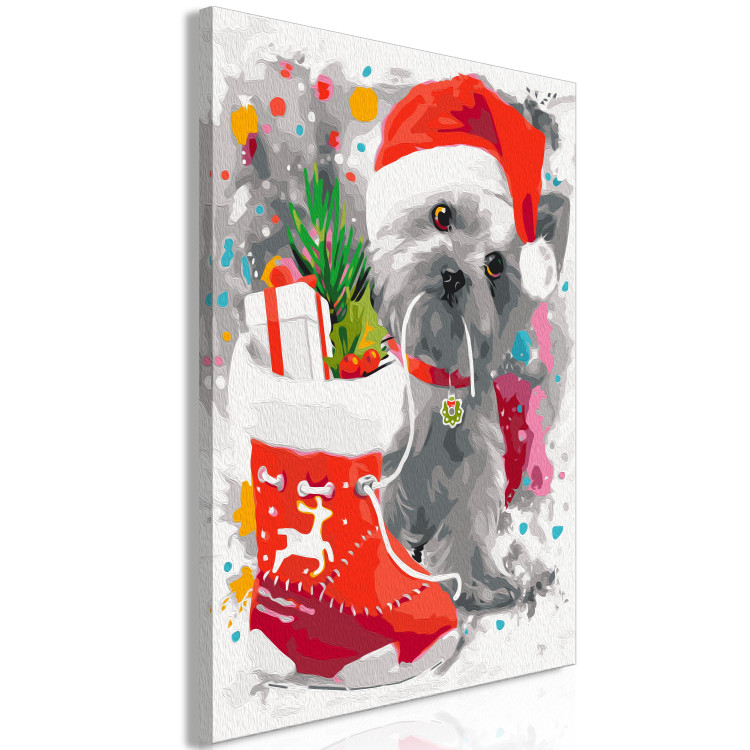 Paint by number Christmas Puppy 137951 additionalImage 6