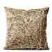 Kissen Velours Barn accommodation - a pattern imitating straw surface 147051