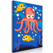 Painting Kit for Children Sea Vibes - Cheerful Underwater Creatures for Children 149751 additionalThumb 3