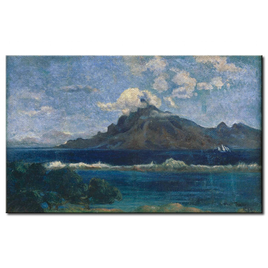 Reprodução Da Pintura Famosa Paysage De Te Vaa (Tahiti)