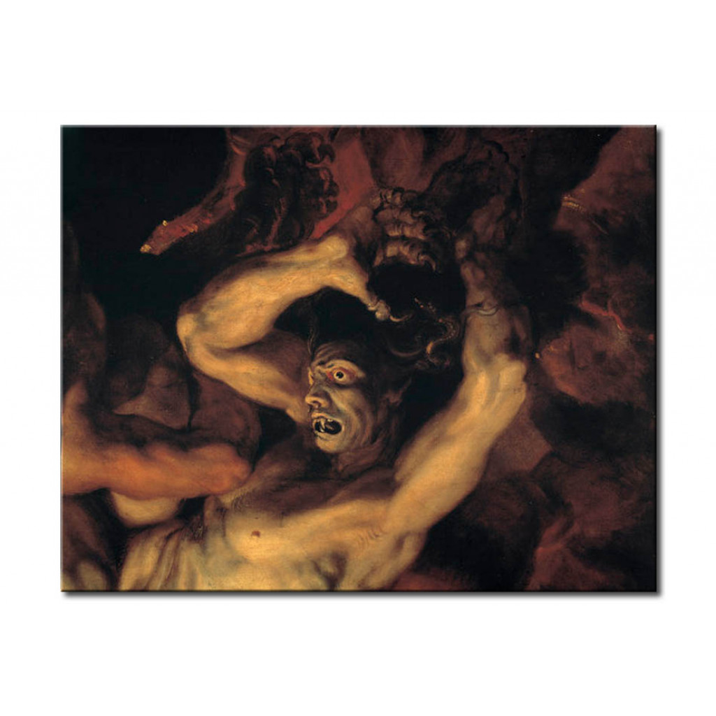Schilderij  Peter Paul Rubens: The Small Last Judgement