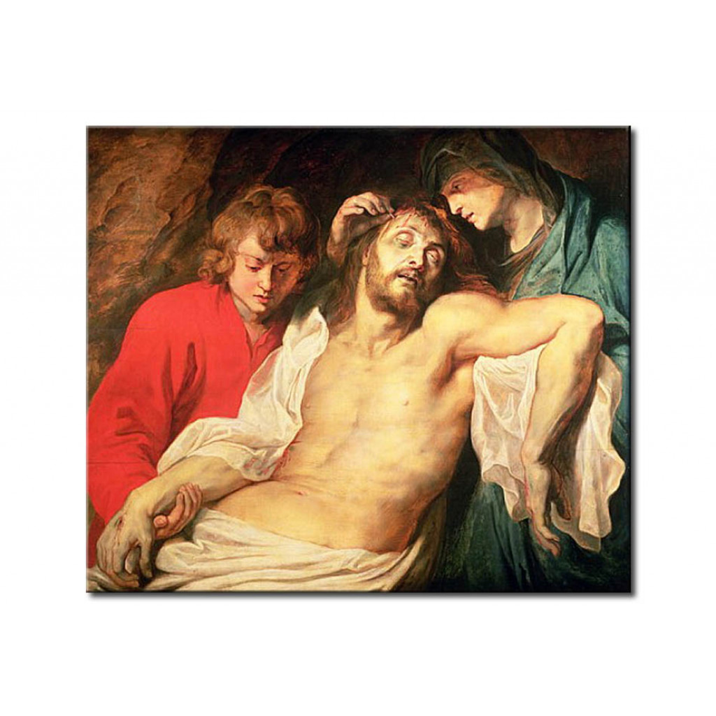 Schilderij  Peter Paul Rubens: Lament Of Christ By The Virgin And St. John
