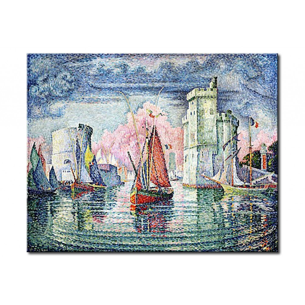 Schilderij  Paul Signac: The Port At La Rochelle