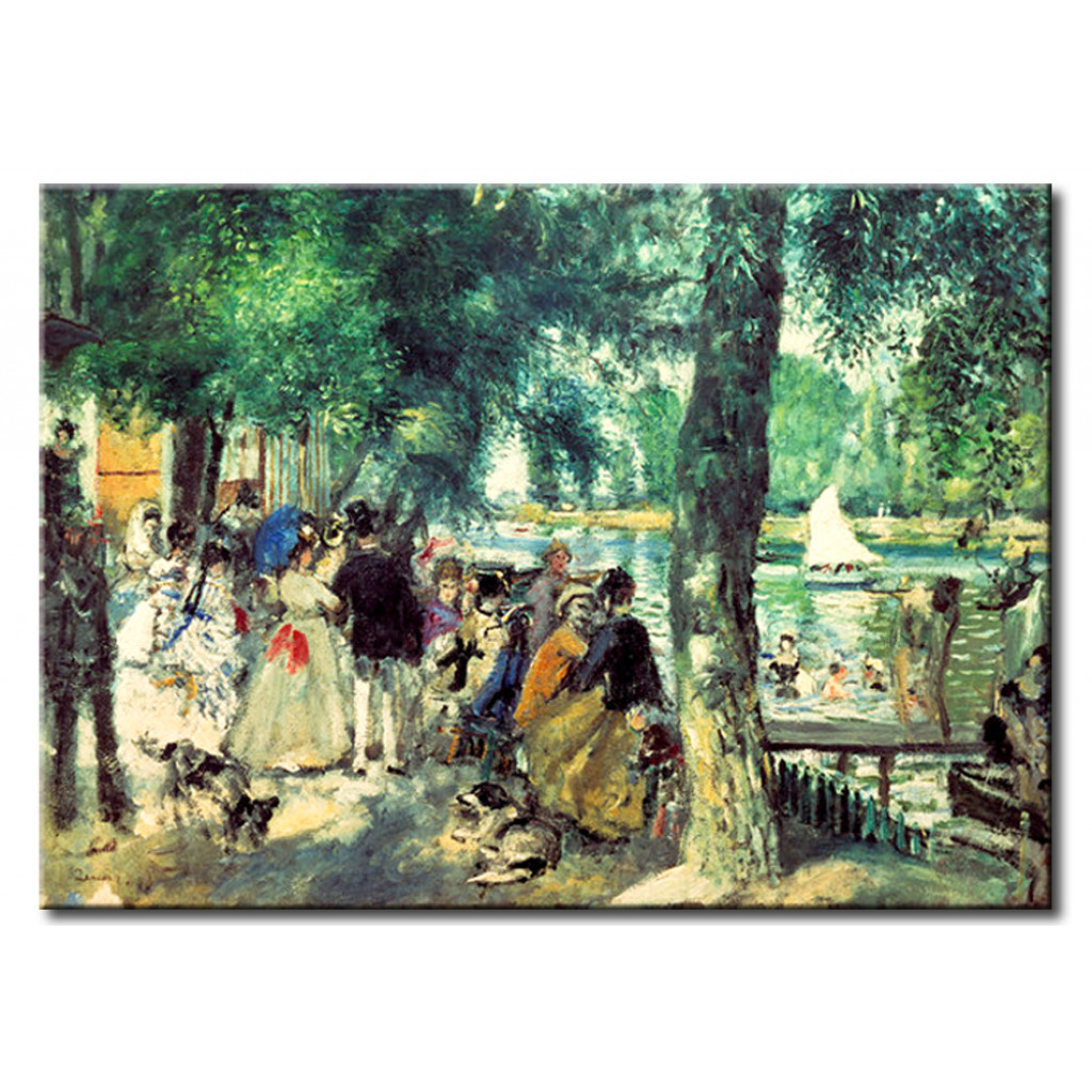 Schilderij  Pierre-Auguste Renoir: Baignade Dans La Seine / La Grenouillere