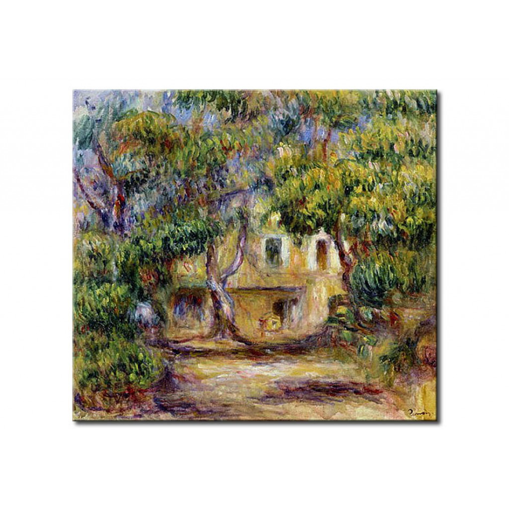 Schilderij  Pierre-Auguste Renoir: The Farm At Les Collettes