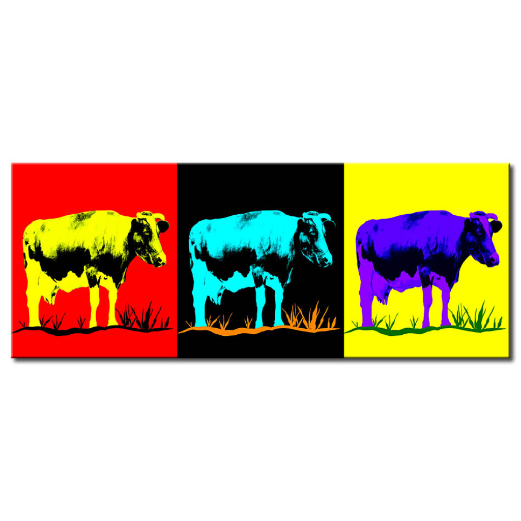 Obraz Krowa Kolorowa