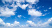 Wall Mural Under the Open Sky - Landscape of Blue Sky with Delicate Clouds 59851