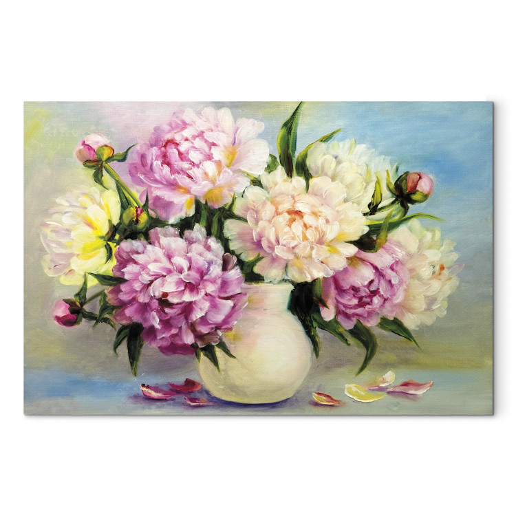 Målning Peonies: Bouquet of Happiness 94951 additionalImage 7