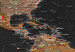 Ozdobna tablica korkowa Świat: Brązowa mapa [Mapa korkowa] 98051 additionalThumb 7
