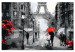  Dibujo para pintar con números Enamorados en París 107161 additionalThumb 6