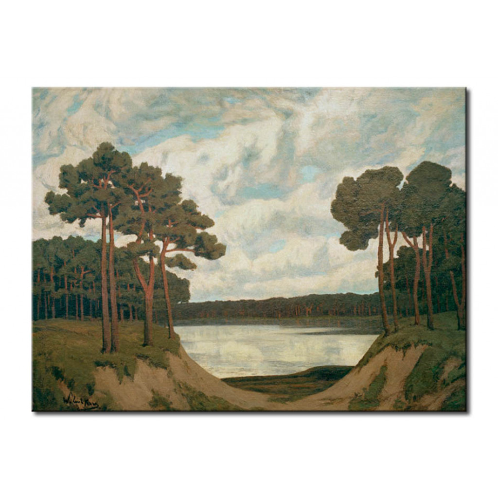 Schilderij  Walter Leistikow: View Of The River Havel