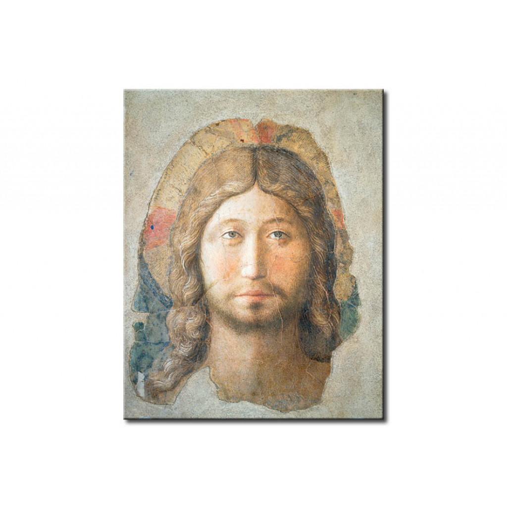 Schilderij  Benozzo Gozzoli: Head Of Christ