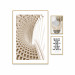Wall gallery pictures Beige abstraction 127161 additionalThumb 1