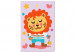 Painting Kit for Children Lion and His Yo-Yo - A Cheerful Animal for Children With a Colorful Background 149761 additionalThumb 5