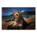 Canvastavla AI Bearded Collie Dog - Rasta Animal Chilling on Paradise Beach - Horizontal 150261 additionalThumb 7