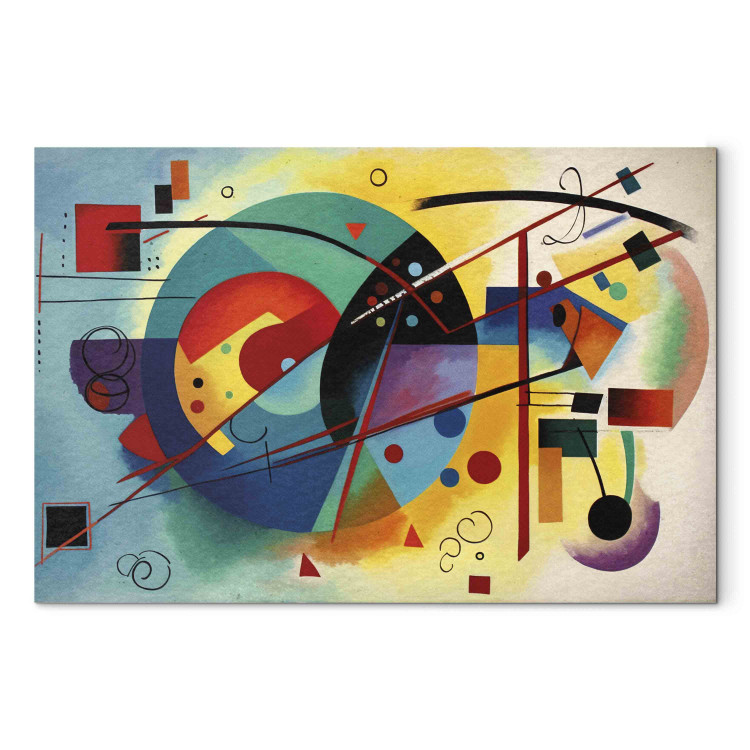 Målning Colorful Abstraction - A Composition Inspired by Kandinsky’s Work 151061