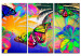 Cadre moderne Papillons exotiques - triptyque 50361