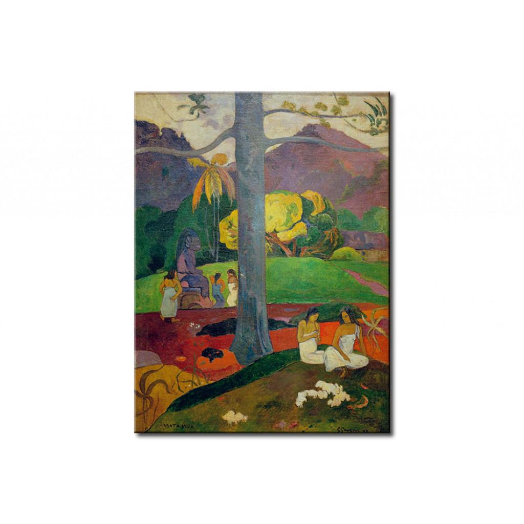 Schilderij  Paul Gauguin: Matamua