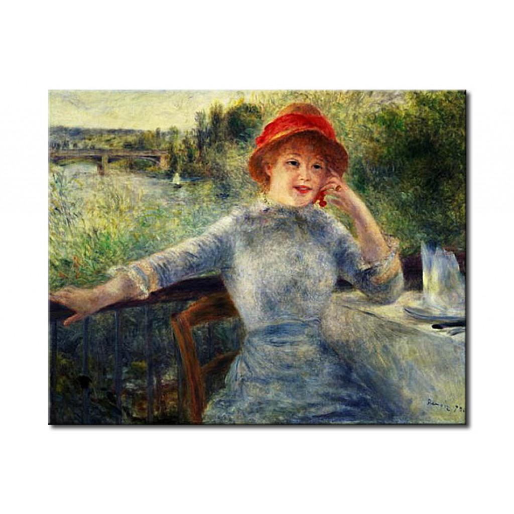 Schilderij  Pierre-Auguste Renoir: Alphonsine Fournaise