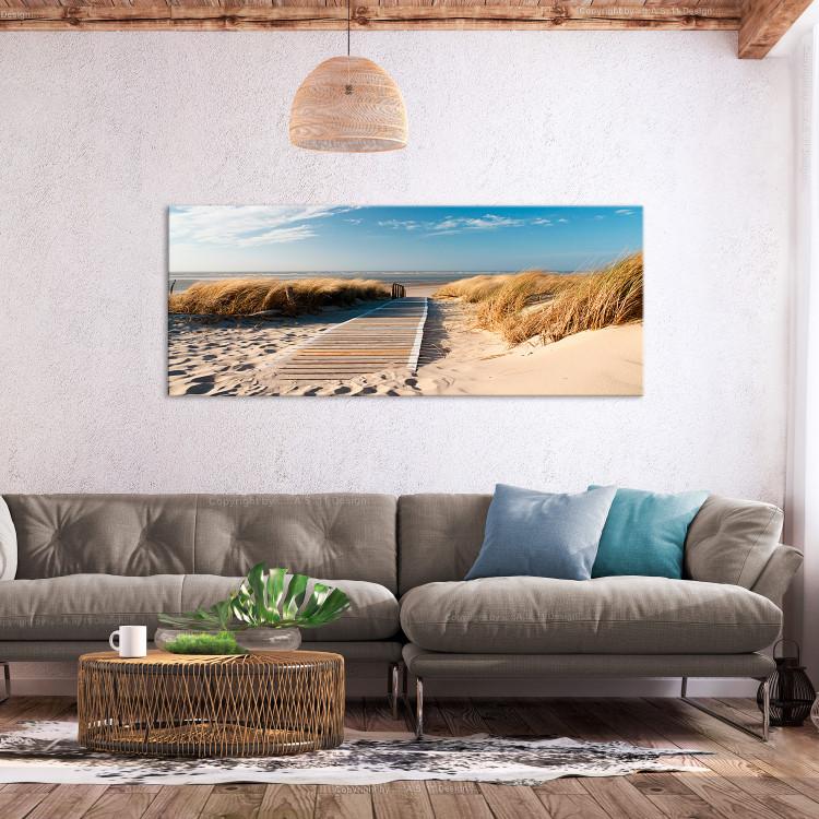 Quadro contemporaneo Hot Summer (1 Part) Wide 106971 additionalImage 3