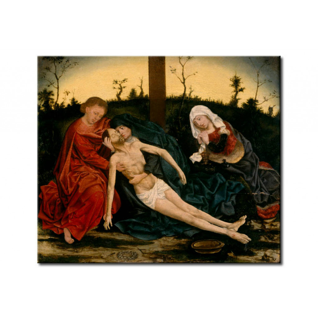 Schilderij  Rogier Van Der Weyden: The Lamentation