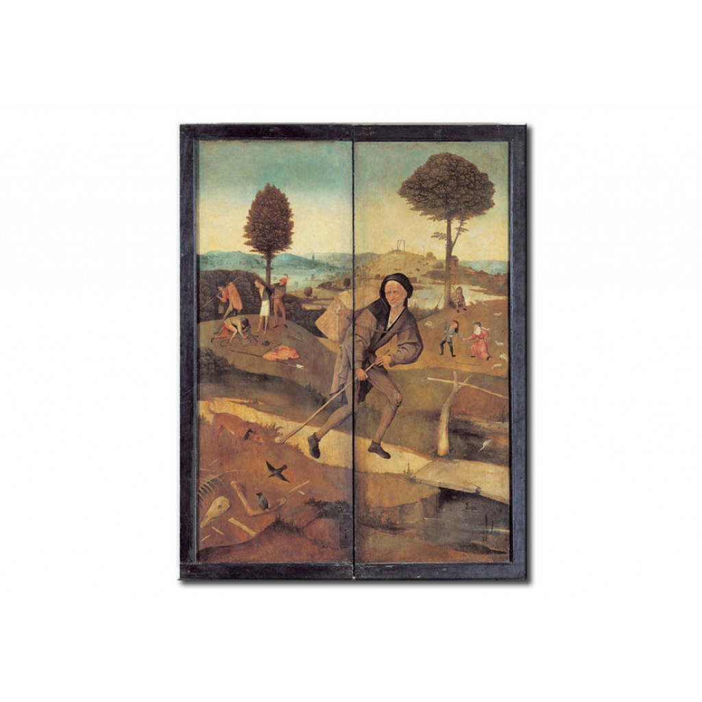 Schilderij  Hieronymus Bosch: The Path Of Life