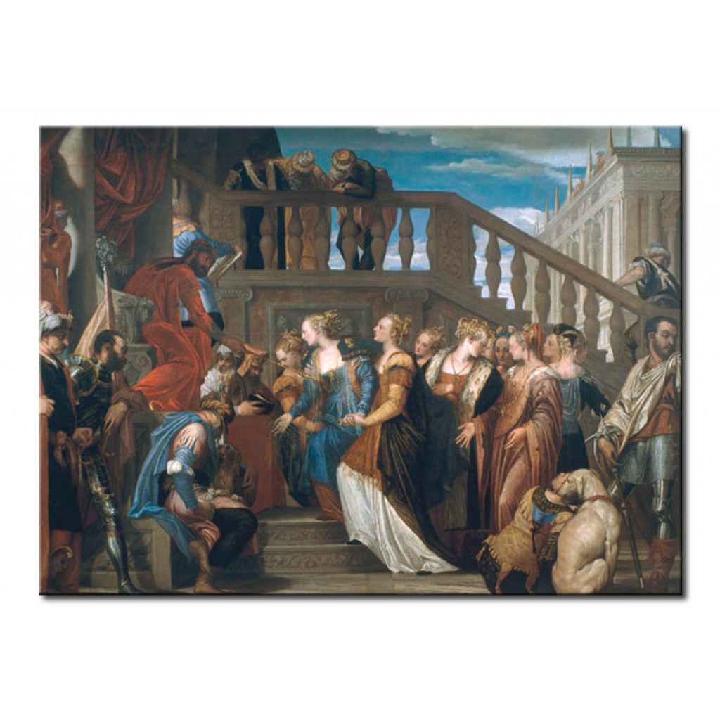 Schilderij  Paolo Veronese: Esther And Ahasver