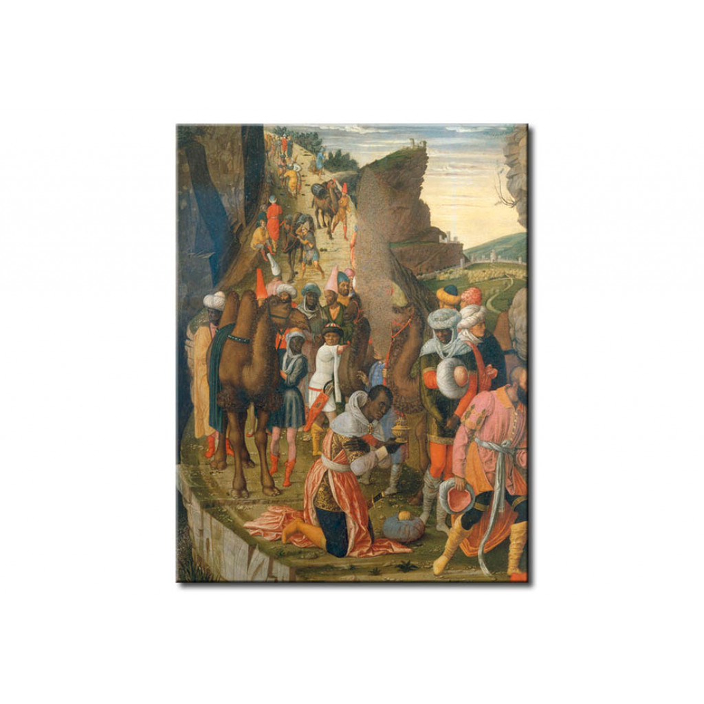 Schilderij  Andrea Mantegna: Adoration Of The Magi