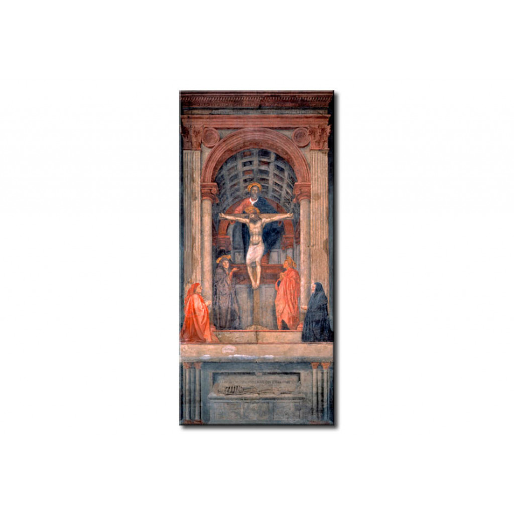 Schilderij  Masaccio: SS. Trinità