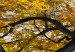Quadro su tela Albero antico - paesaggio autunnale, albero e foglie d'oro 122771 additionalThumb 4