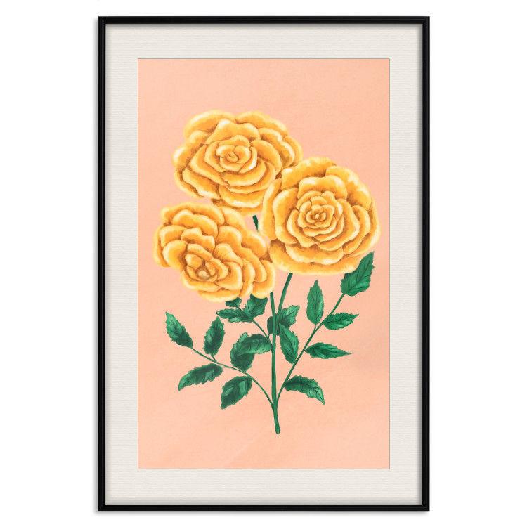 Wall Poster Yellow Roses [Poster] 129971 additionalImage 19