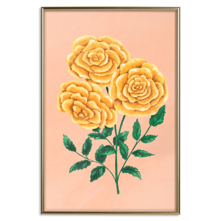 Wall Poster Yellow Roses [Poster] 129971 additionalImage 21