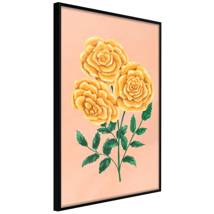 Wall Poster Yellow Roses [Poster] 129971 additionalImage 13