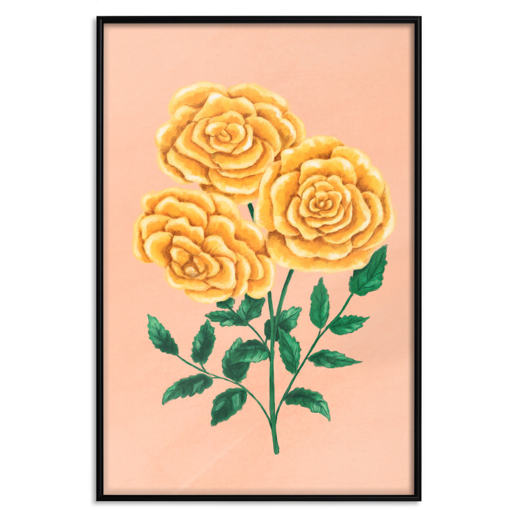 Wall Poster Yellow Roses [Poster] 129971 additionalImage 18