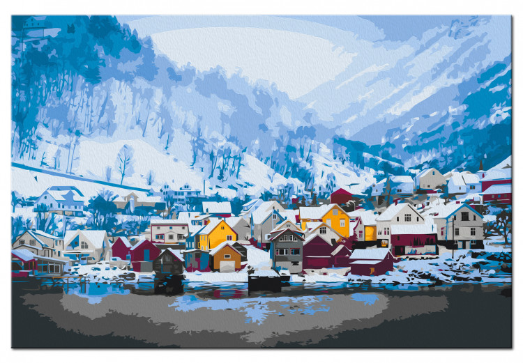 Wandbild zum Ausmalen Norwegian Climate 131871 additionalImage 6