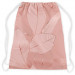 Mochila Pink wine - graphic leaves in shades of pink in glamour style 147471 additionalThumb 4