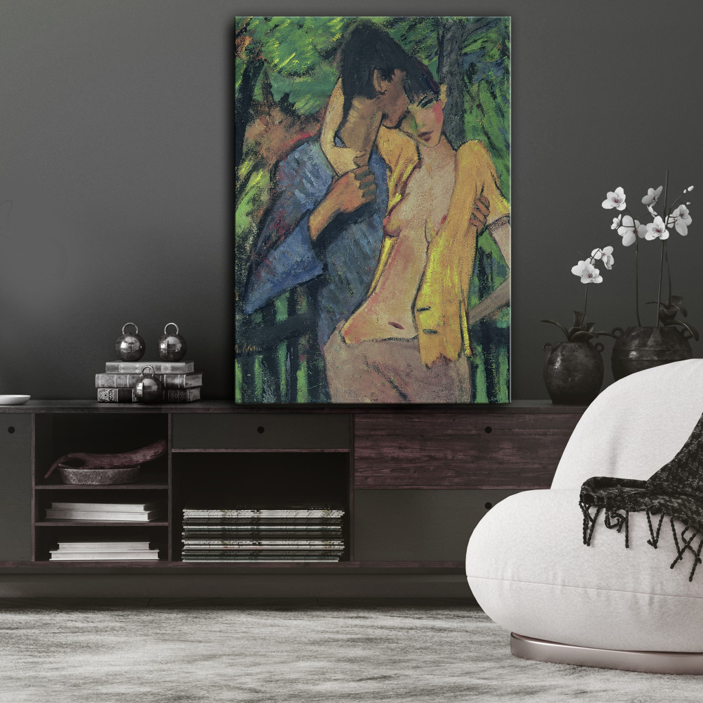 Schilderij  Otto Mueller: Couple In Love