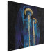 Canvas The Saints (1-piece) - sacred fantasy with figures with a golden halo 47271 additionalThumb 2